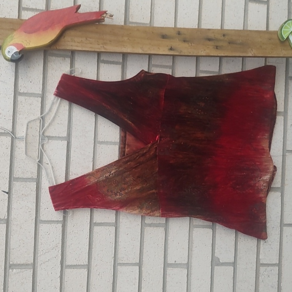 Red)Gold Top - Picture 7 of 9